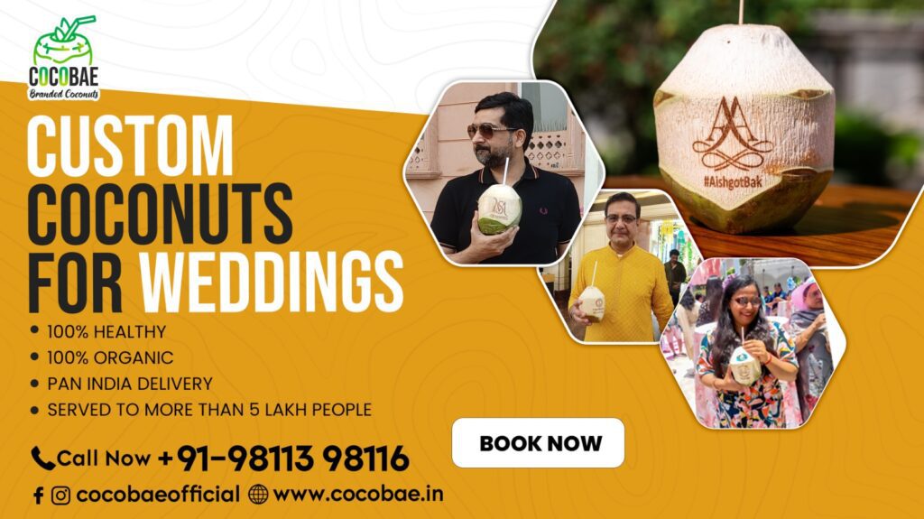 Custom Coconuts For Weddings